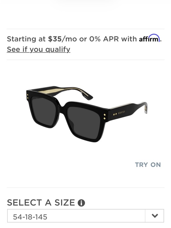 Gucci Other - Gucci GG1084S Black Sunglasses